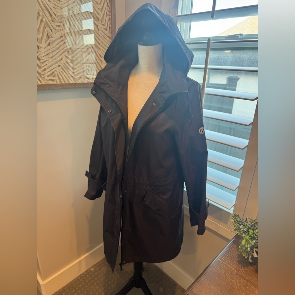 Womens Nordstrom Bernardo Women’s Hooded Utility Jacket Black Size Large
